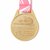 Half Marathon Chocolate Custom Medals Running Medal with Logo Raised