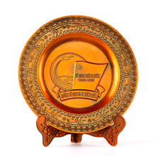 Personalized Custom Commemorative Dubai Cheap Metal City License Souvenir Plate