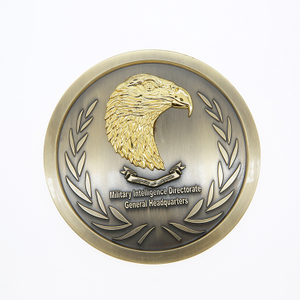 Pakistan Custom Engraved Metal Round Award Metal Plaque