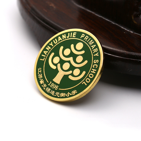 English School Alloy Round Blank Metal Embossed Decorate My Own Button Badge