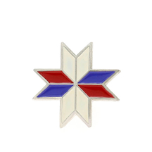 Brass Soft Enamel Metal Mens Shirt Cufflink Set