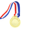Metal Gold Silver Blank Medal with Printing Sticker