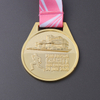 Half Marathon Chocolate Custom Medals Running Medal with Logo Raised