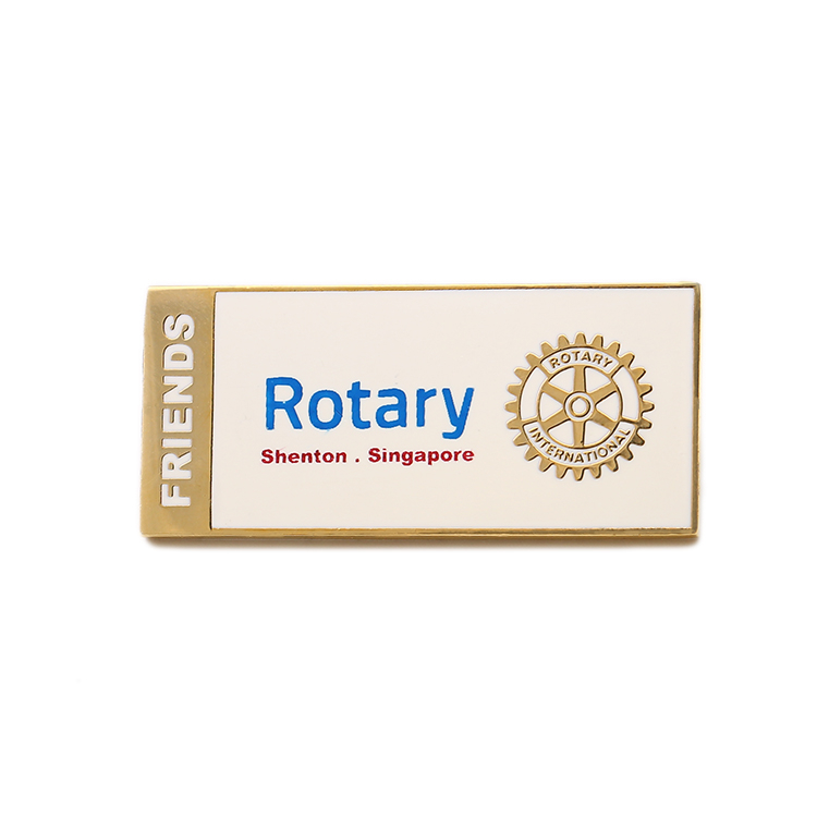 Name Company Singapore Rotary Badge 