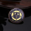 English School Alloy Badges Gold Button Metal Reel Custom Tin Badge
