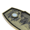 Custom 3d Building Zinc Alloy Metal Souvenir Fridge Magnet