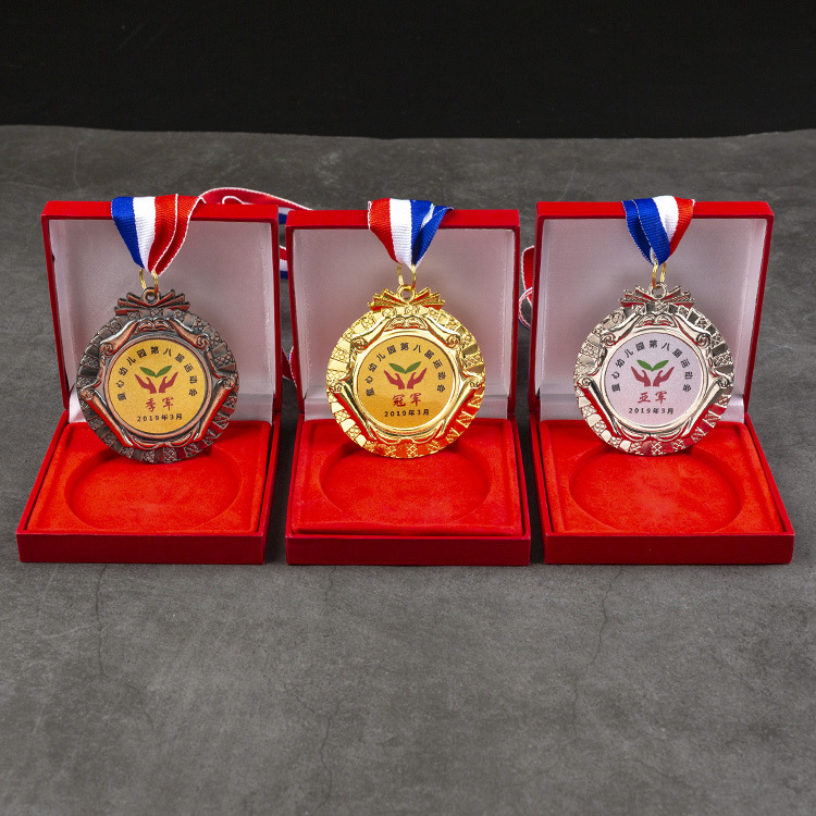 Stock Cheap Metal Blank Free Design Sports Medals