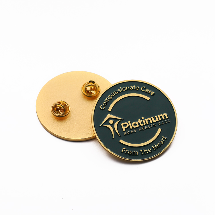 Copper Packaging Epoxy Lapel Pins Custom Funny Enamel Pin