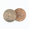 Casting Brass Challenge Metal Antique Zinc Alloy Custom Bank One Coin